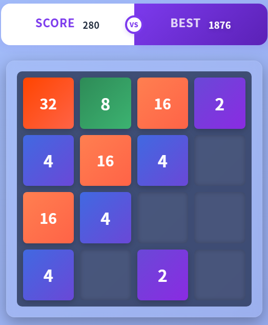 2048遊戲 2048遊戲